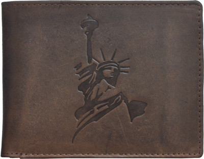 

Tamanna Men Brown Genuine Leather Wallet(6 Card Slots)