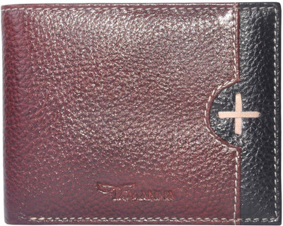 

Tamanna Men Brown, Black Genuine Leather Wallet(7 Card Slots), Black;brown