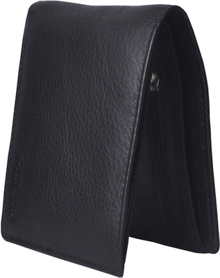 

Tamanna Men Black Genuine Leather Wallet(8 Card Slots)