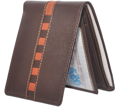 

Tamanna Men Brown, Tan Genuine Leather Wallet(6 Card Slots)