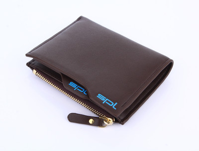 

SPL Men Brown Artificial Leather Wallet(7 Card Slots)