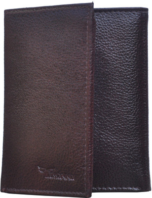 

Tamanna Men Brown Genuine Leather Wallet(7 Card Slots), Bombe brown