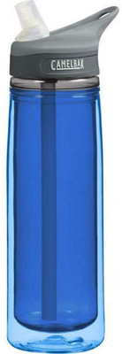 

CamelBak Eddy Insulated Water Bottle 600ml Sapphire 600 ml Sipper(Pack of 1, Blue, Grey)