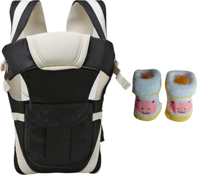 

Welo High Quality Carrier for Baby with Strong Belt 4 in 1 Position(Black)