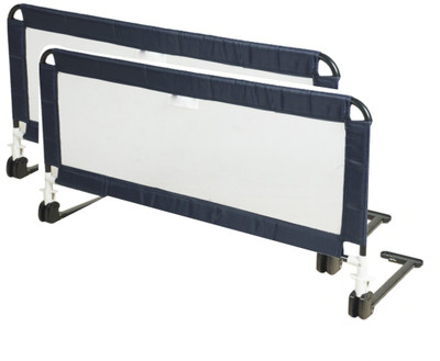 

Ehomekart Bed-Rail-Set-of-Two(Blue)