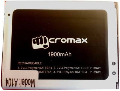 

Micromax A104 For Micromax Canvas Fire A104 Mobile Battery( )
