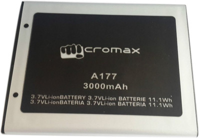 

Micromax A177/A77 For Micromax Juice A177 Mobile Battery( )