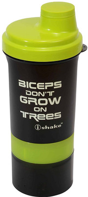 

Giftipedia Zest 500 ml Shaker(Pack of 1, Black, Green)