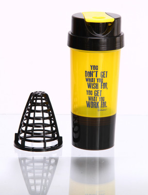 

Giftipedia Tornado 500 ml Shaker(Pack of 1, Black, Yellow)
