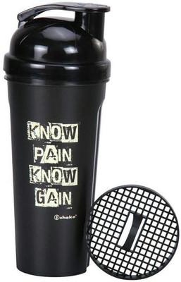

Giftipedia Energy Booster 500 ml Shaker(Pack of 1, Black)