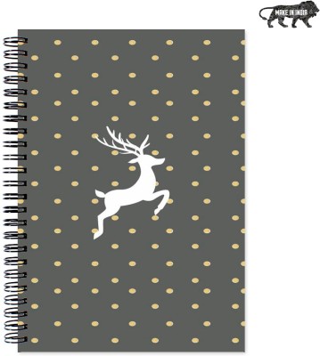 

VenTechno A5 Diary(Cute Designer Wirebound Ruled Paper Sheets Personal and Office Stationary Notebooks Diary, Multicolor)