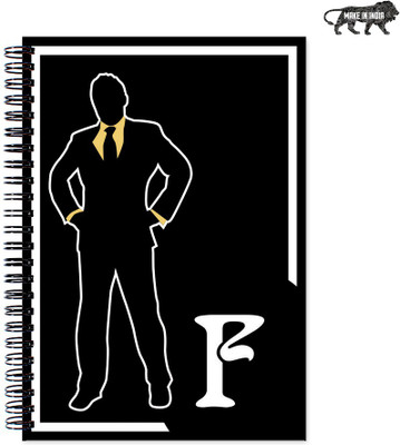 

VenTechno A5 Diary(Professional Man 'F' A5 Designer Wirebound Ruled Paper Sheets Personal and Office Stationary Notebooks Diary, Multicolor)