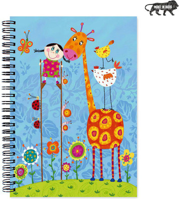 

VenTechno A5 Diary(VT Designer Wirebound Ruled Paper Sheets Personal and Office Stationary Notebooks Diary, Multicolor)