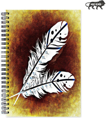 

VenTechno A5 Diary(VT Designer Wirebound Ruled Paper Sheets Personal and Office Stationary Notebooks Diary, Multicolor)