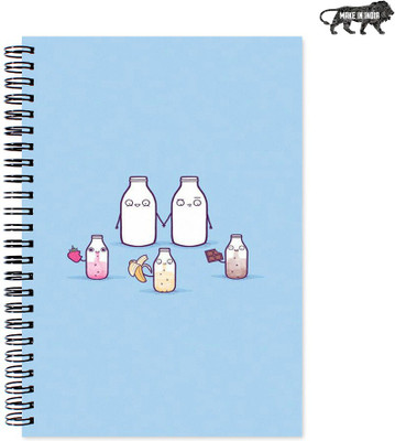 

VenTechno A5 Diary(Cute Designer Wirebound Ruled Paper Sheets Personal and Office Stationary Notebooks Diary, Multicolor)
