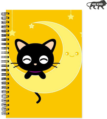 

VenTechno A5 Diary(Cute Designer Wirebound Ruled Paper Sheets Personal and Office Stationary Notebooks Diary, Multicolor)