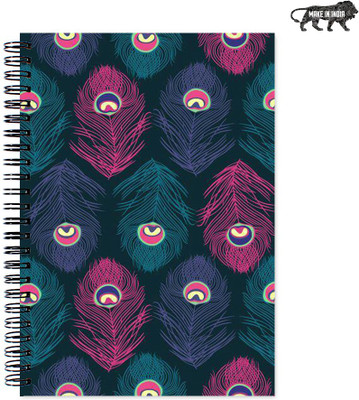 

VenTechno A5 Diary(Cute Designer Wirebound Ruled Paper Sheets Personal and Office Stationary Notebooks Diary, Multicolor)