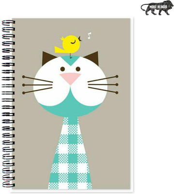 

VenTechno A5 Diary(Cute Designer Wirebound Ruled Paper Sheets Personal and Office Stationary Notebooks Diary, Multicolor)