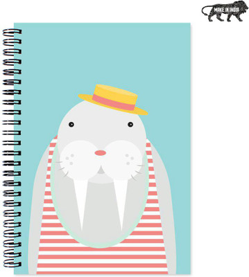 

VenTechno A5 Diary(Cute Designer Wirebound Ruled Paper Sheets Personal and Office Stationary Notebooks Diary, Multicolor)