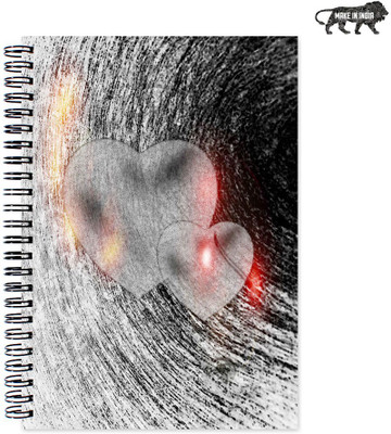

VenTechno A5 Diary(VT Designer Wirebound Ruled Paper Sheets Personal and Office Stationary Notebooks Diary, Multicolor)