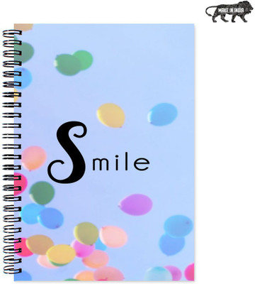 

VenTechno A5 Diary(VT Designer Wirebound Ruled Paper Sheets Personal and Office Stationary Notebooks Diary, Multicolor)