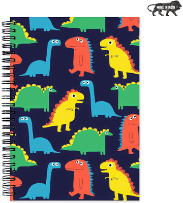 

VenTechno A5 Diary(VT Designer Wirebound Ruled Paper Sheets Personal and Office Stationary Notebooks Diary, Multicolor)
