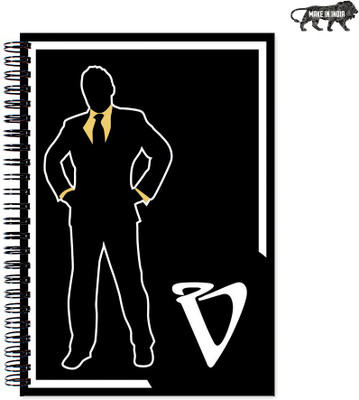 

VenTechno A5 Diary(Professional Man 'V' A5 Designer Wirebound Ruled Paper Sheets Personal and Office Stationary Notebooks Diary, Multicolor)