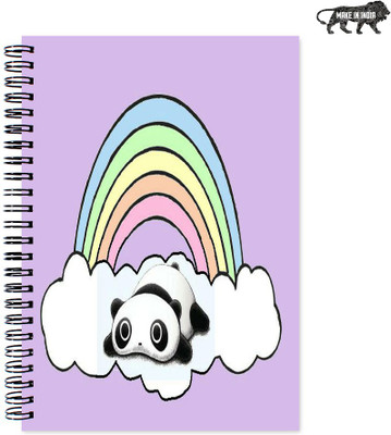 

VenTechno A5 Diary(VT Designer Wirebound Ruled Paper Sheets Personal and Office Stationary Notebooks Diary, Multicolor)