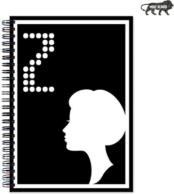 

VenTechno A5 Diary(She 'Z' A5 Designer Wirebound Ruled Paper Sheets Personal and Office Stationary Notebooks Diary, Multicolor)