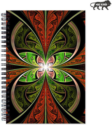 

VenTechno A5 Diary(VT Designer Wirebound Ruled Paper Sheets Personal and Office Stationary Notebooks Diary, Multicolor)