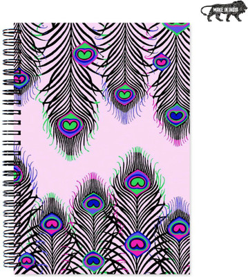 

VenTechno A5 Diary(Cute Designer Wirebound Ruled Paper Sheets Personal and Office Stationary Notebooks Diary, Multicolor)