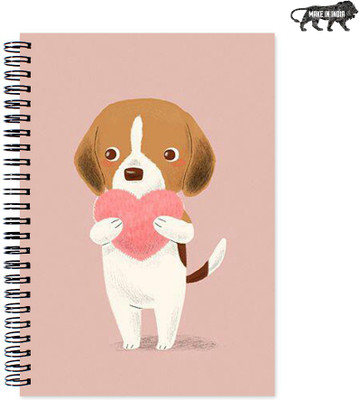 

VenTechno A5 Diary(Cute Designer Wirebound Ruled Paper Sheets Personal and Office Stationary Notebooks Diary, Multicolor)