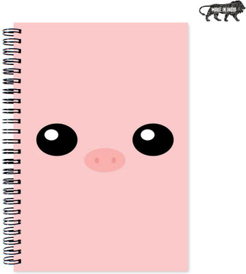 

VenTechno A5 Diary(Cute Designer Wirebound Ruled Paper Sheets Personal and Office Stationary Notebooks Diary, Multicolor)