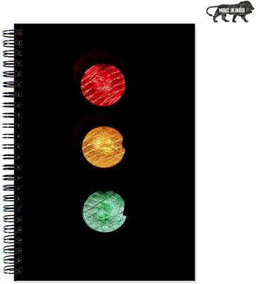 

VenTechno A5 Diary(VT Designer Wirebound Ruled Paper Sheets Personal and Office Stationary Notebooks Diary, Multicolor)