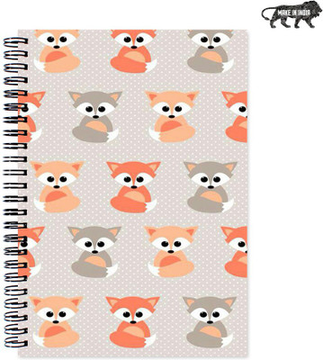 

VenTechno A5 Diary(Cute Designer Wirebound Ruled Paper Sheets Personal and Office Stationary Notebooks Diary, Multicolor)
