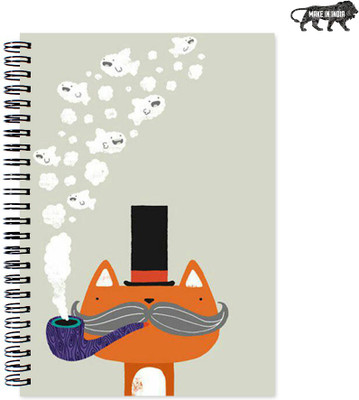 

VenTechno A5 Diary(Cute Designer Wirebound Ruled Paper Sheets Personal and Office Stationary Notebooks Diary, Multicolor)