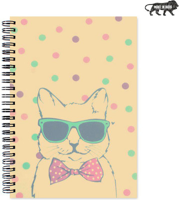 

VenTechno A5 Diary(Cute Designer Wirebound Ruled Paper Sheets Personal and Office Stationary Notebooks Diary, Multicolor)