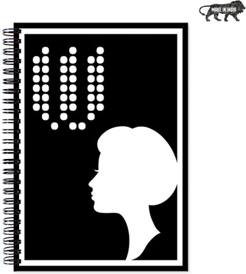 

VenTechno A5 Diary(She 'W' A5 Designer Wirebound Ruled Paper Sheets Personal and Office Stationary Notebooks Diary, Multicolor)