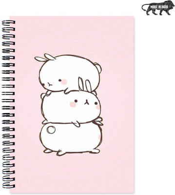 

VenTechno A5 Diary(Cute Designer Wirebound Ruled Paper Sheets Personal and Office Stationary Notebooks Diary, Multicolor)