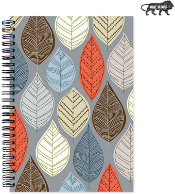 

VenTechno A5 Diary(VT Designer Wirebound Ruled Paper Sheets Personal and Office Stationary Notebooks Diary, Multicolor)