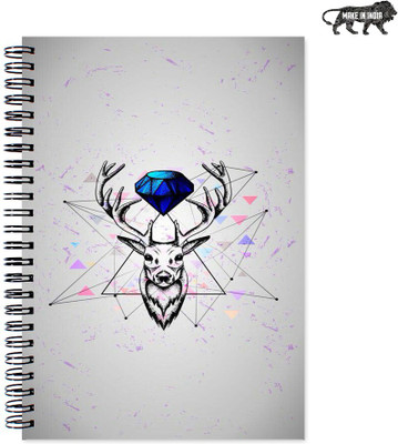 

VenTechno A5 Diary(VT Designer Wirebound Ruled Paper Sheets Personal and Office Stationary Notebooks Diary, Multicolor)