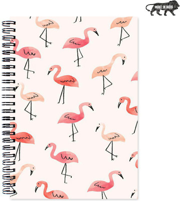 

VenTechno A5 Diary(Cute Designer Wirebound Ruled Paper Sheets Personal and Office Stationary Notebooks Diary, Multicolor)