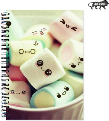 

VenTechno A5 Diary(Cute Designer Wirebound Ruled Paper Sheets Personal and Office Stationary Notebooks Diary, Multicolor)