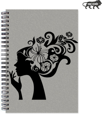 

VenTechno A5 Diary(Sketch Art Designer Wirebound Ruled Paper Sheets Personal and Office Stationary Notebooks Diary, Multicolor)