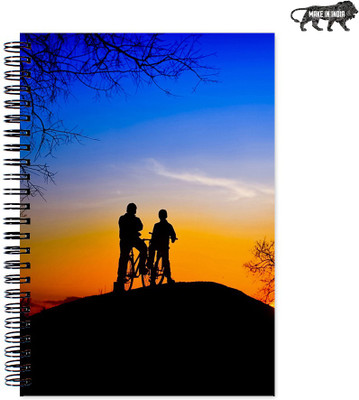 

VenTechno A5 Diary(VT Designer Wirebound Ruled Paper Sheets Personal and Office Stationary Notebooks Diary, Multicolor)