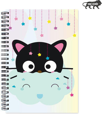 

VenTechno A5 Diary(Cute Designer Wirebound Ruled Paper Sheets Personal and Office Stationary Notebooks Diary, Multicolor)
