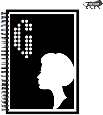 

VenTechno A5 Diary(She 'G' A5 Designer Wirebound Ruled Paper Sheets Personal and Office Stationary Notebooks Diary, Multicolor)
