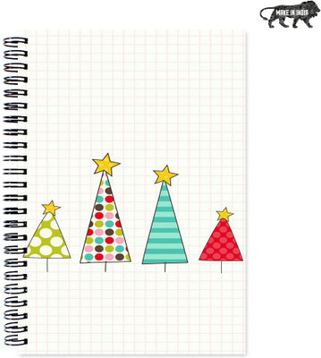 

VenTechno A5 Diary(Cute Designer Wirebound Ruled Paper Sheets Personal and Office Stationary Notebooks Diary, Multicolor)