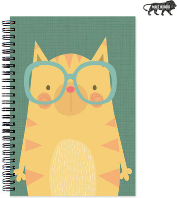 

VenTechno A5 Diary(Cute Designer Wirebound Ruled Paper Sheets Personal and Office Stationary Notebooks Diary, Multicolor)