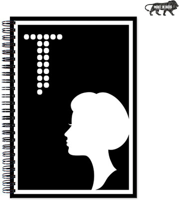 

VenTechno A5 Diary(She 'T' A5 Designer Wirebound Ruled Paper Sheets Personal and Office Stationary Notebooks Diary, Multicolor)